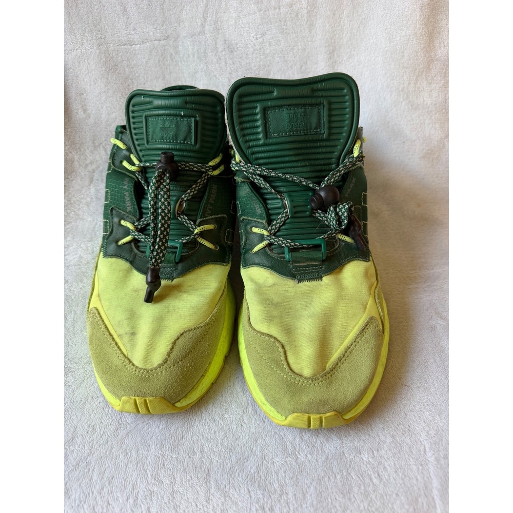 Adidas Ivy Park Nite Jogger Mens 10 Green Yellow Good S29041 Sneakers